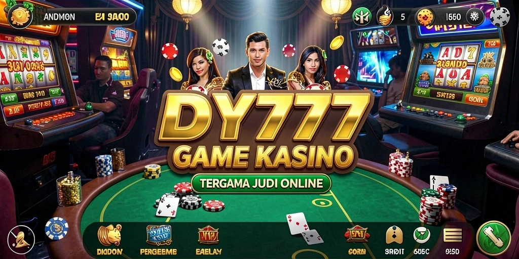 Tampilan gameplay menarik dari DY777 dengan atmosfer kasino yang mendebarkan.
