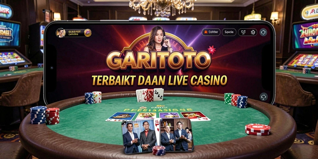 Tampilan gameplay Live Casino GARITOTO yang mengasyikkan dan interaktif.