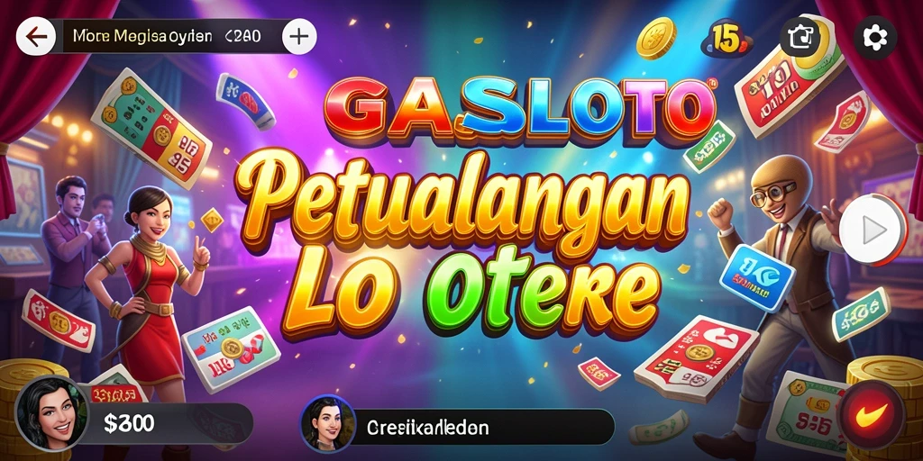 Gameplay seru dalam MEGASLOTO yang menampilkan petualangan menarik.