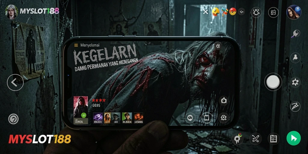 Gameplay menakutkan yang siap menguji nyali Anda.