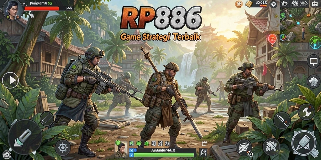 Tampilan gameplay RP886 yang memukau dan menantang.