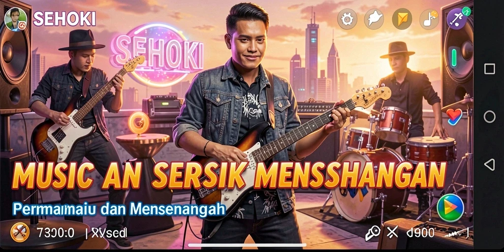 Tampilan gameplay SEHOKI yang interaktif dan menarik.